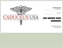 Tablet Screenshot of caduceus24-7.com